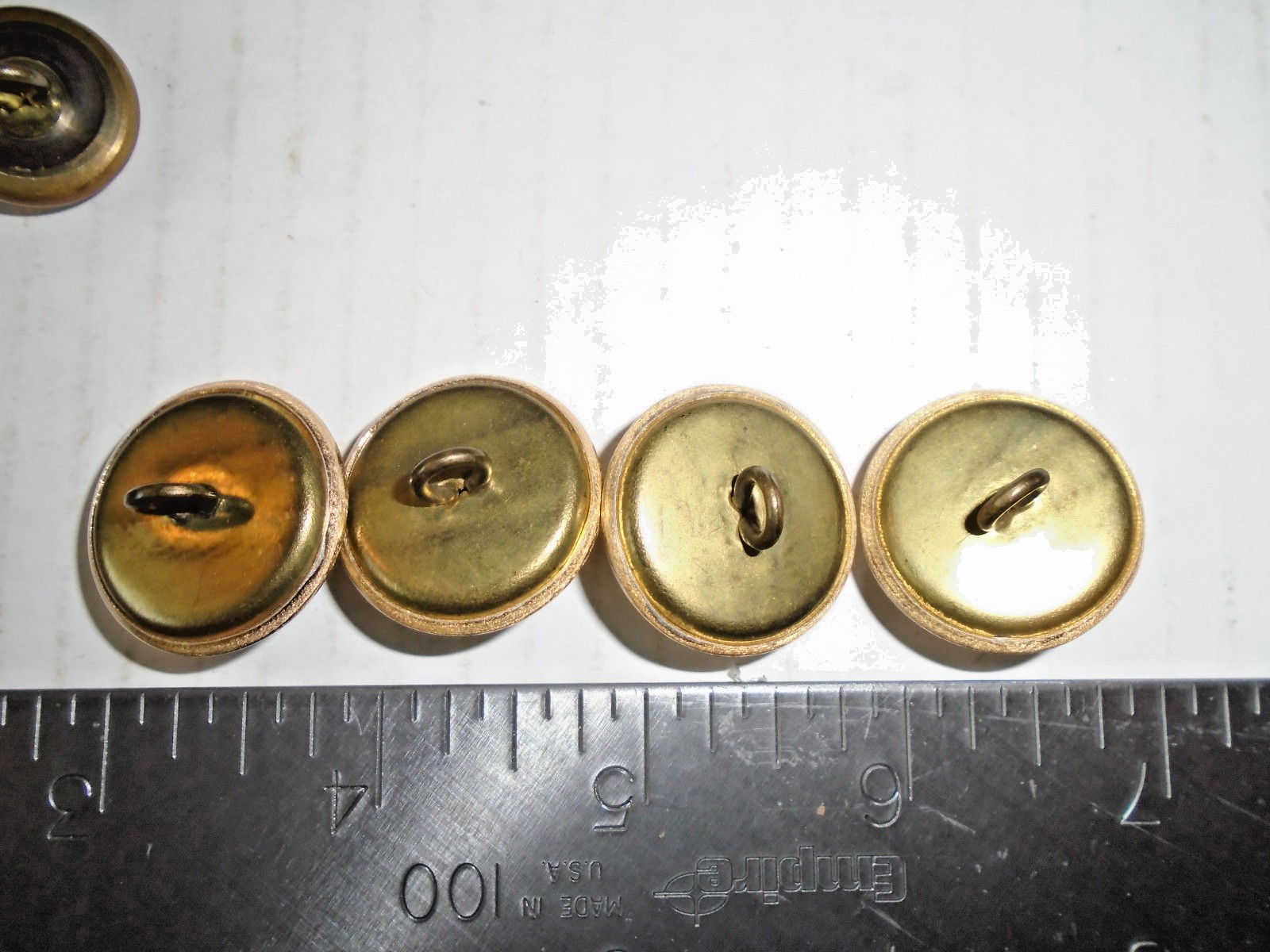10 WWI/WWII Belgian Military Buttons Crowned Lion Extra Fein/F. VAN MALDEREN