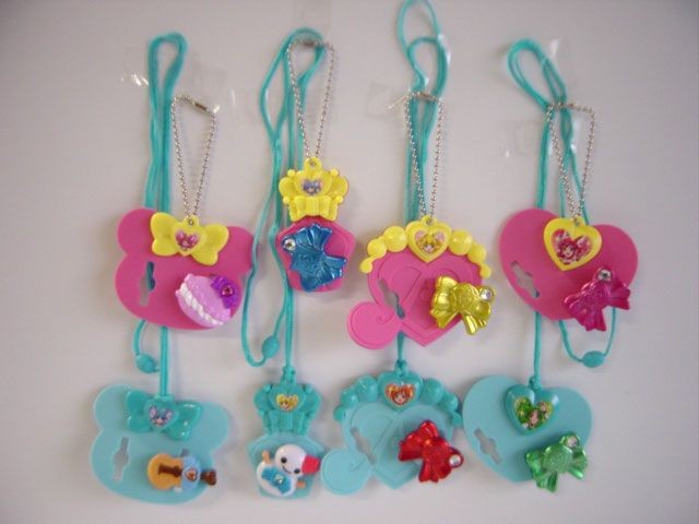 Smile Precure Glitter Force Cure Decor Arrange Charm Set of 8 Bandai Japan Toy