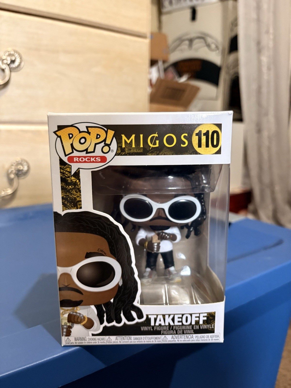Funko Pop Rocks Migos Takeoff Vinyl Figure