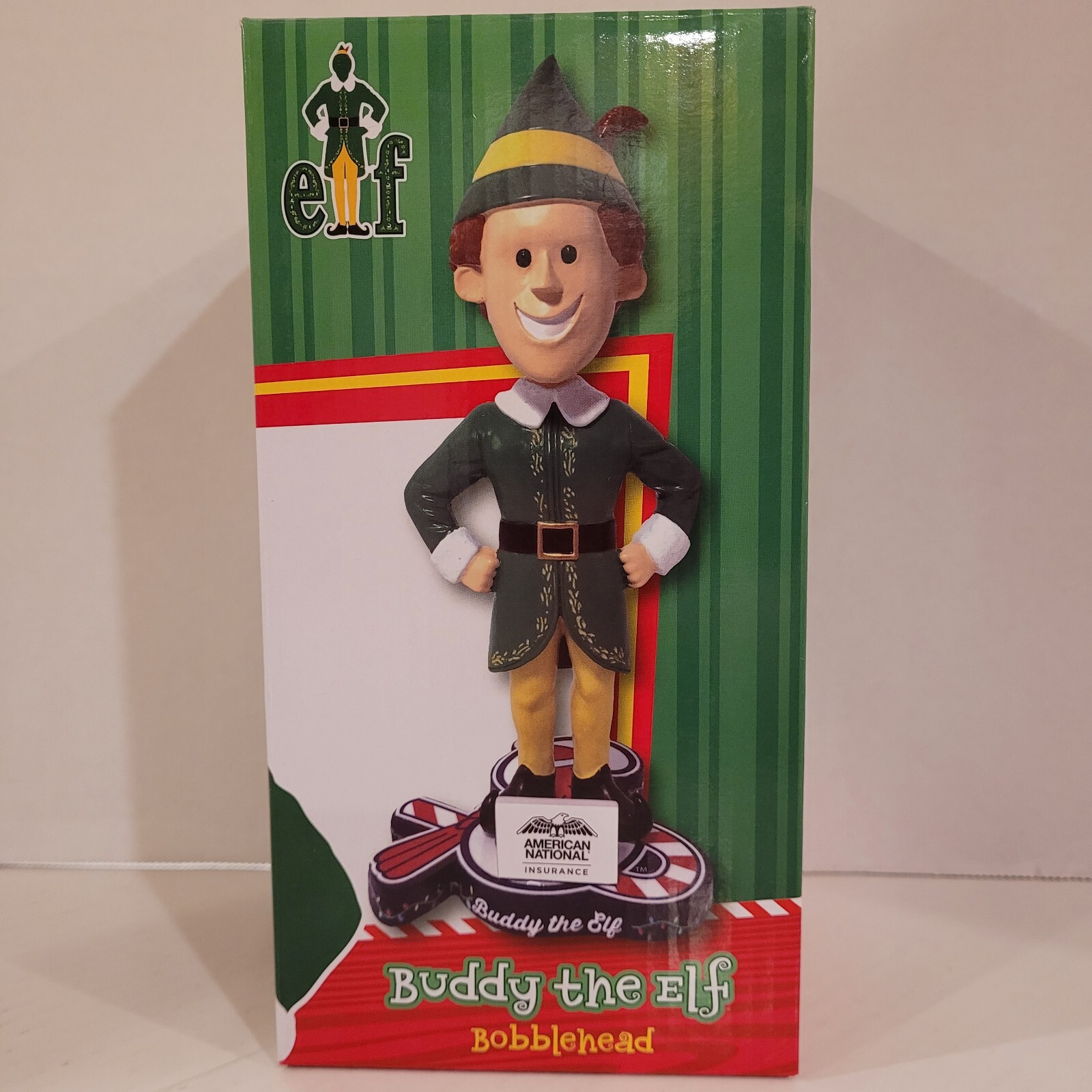 BUDDY THE ELF Bobblehead 2023 Springfield Cardinals SGA Stadium Giveaway w/ Box