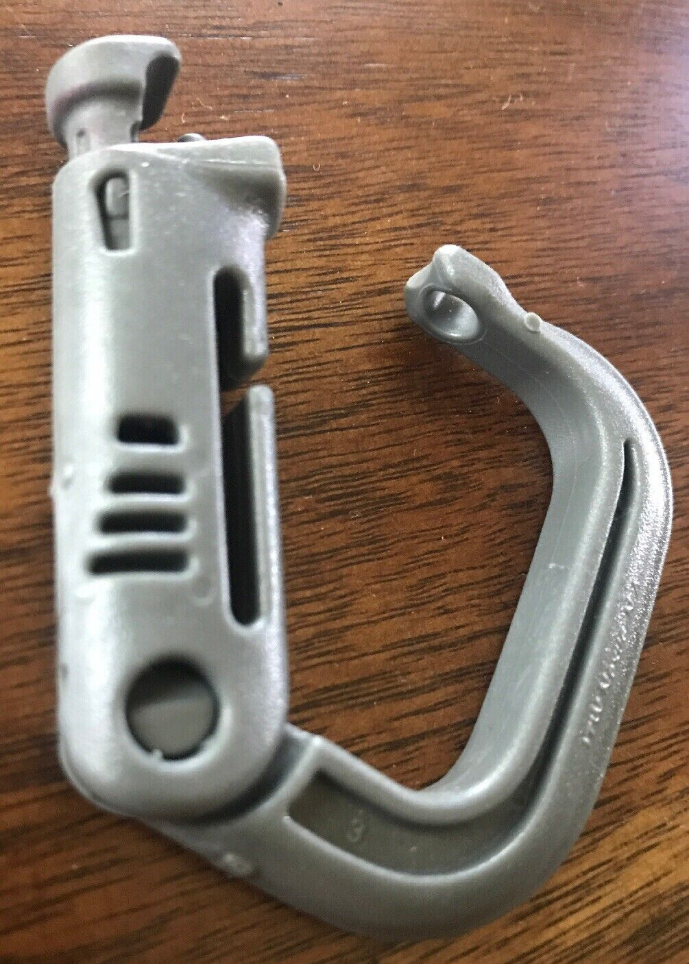 4 GrimLoc D-Ring Locking Carabiners, Foliage Green, ITW Nexus, MOLLE II, US Army