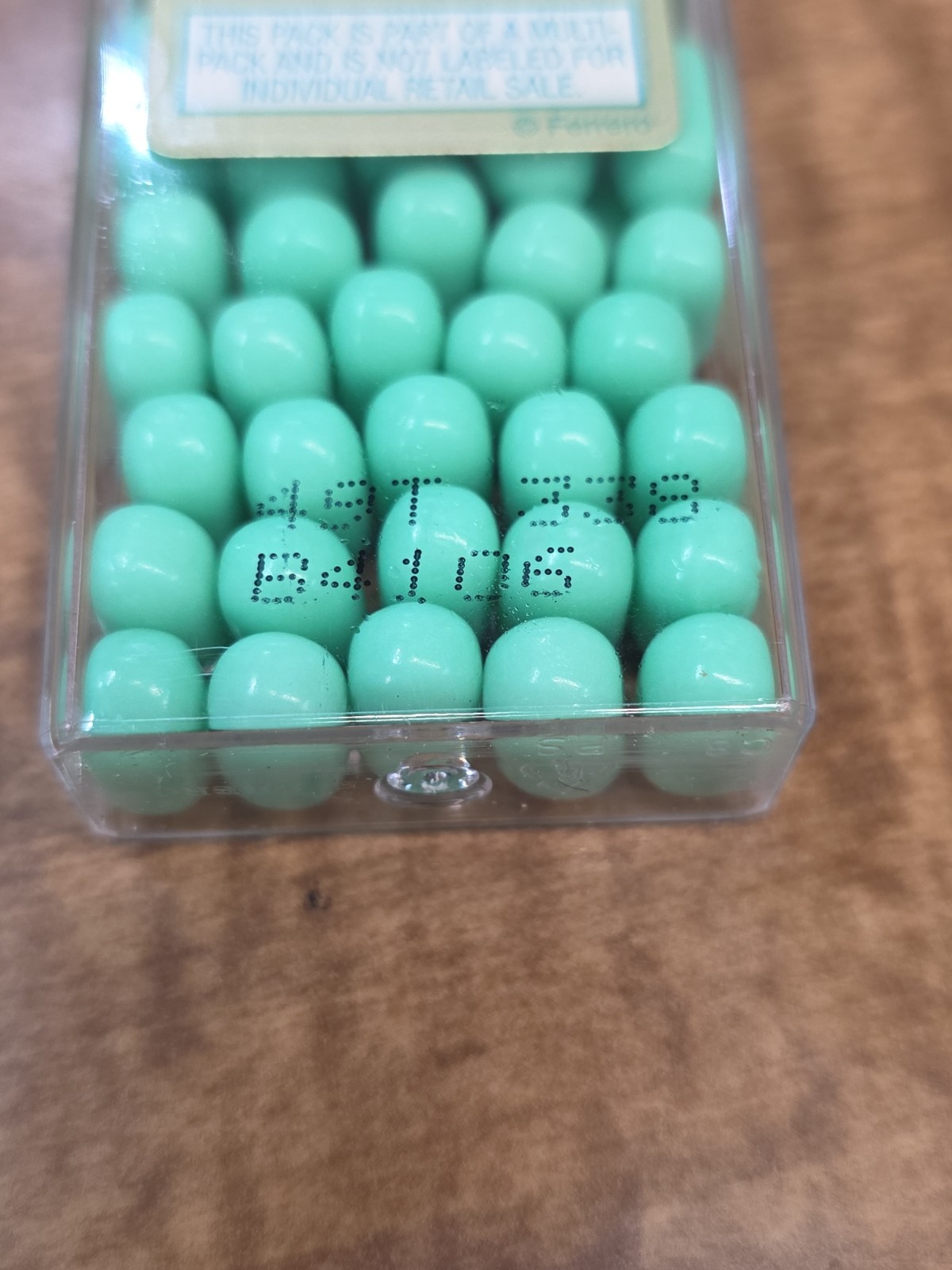 Tic Tac Mint Candy WINTERGREEN 5 Packs SEALED 1/2 oz Containers VTG 1990’s