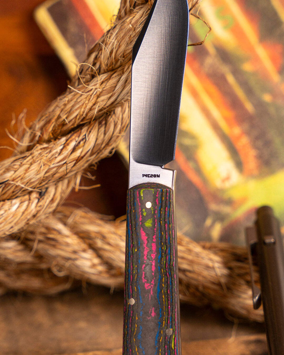 Jack Wolf Knives GATEWAY FIXedc – CAMOCARBON 80s