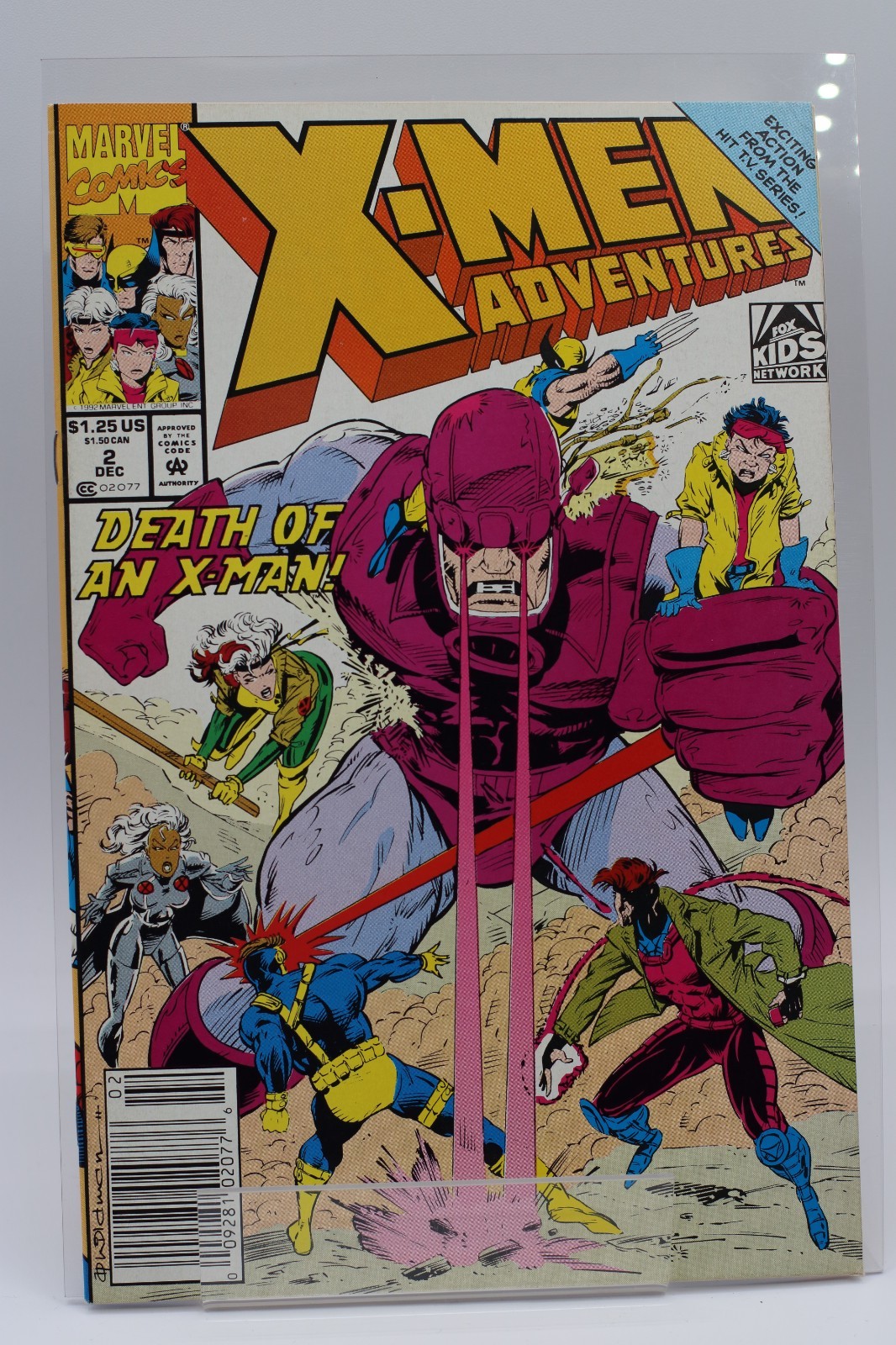 X-Men Adventures #2 • [7.0] • Andrew Wildman • Newsstand • Marvel Comics • 1992