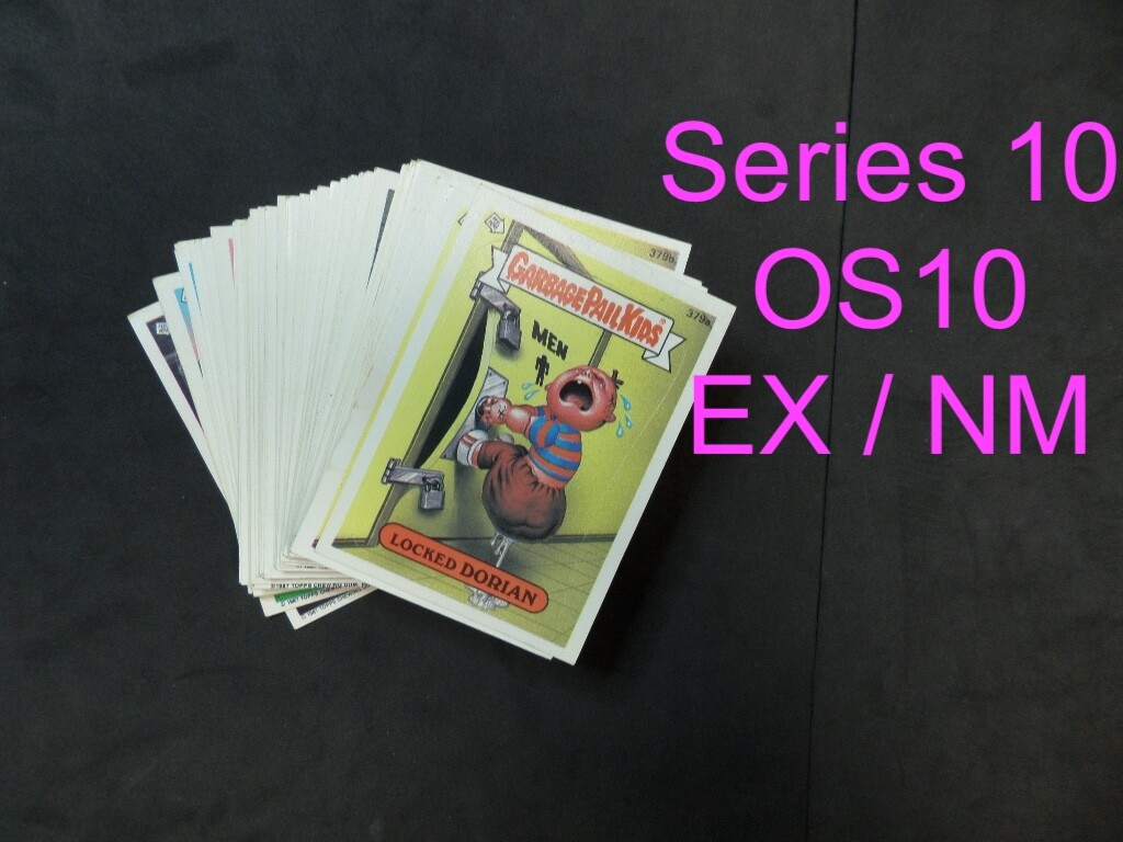 1987 Garbage Pail Kids Series 10 Complete Your Set GPK 10TH U-Pick 379a-417b