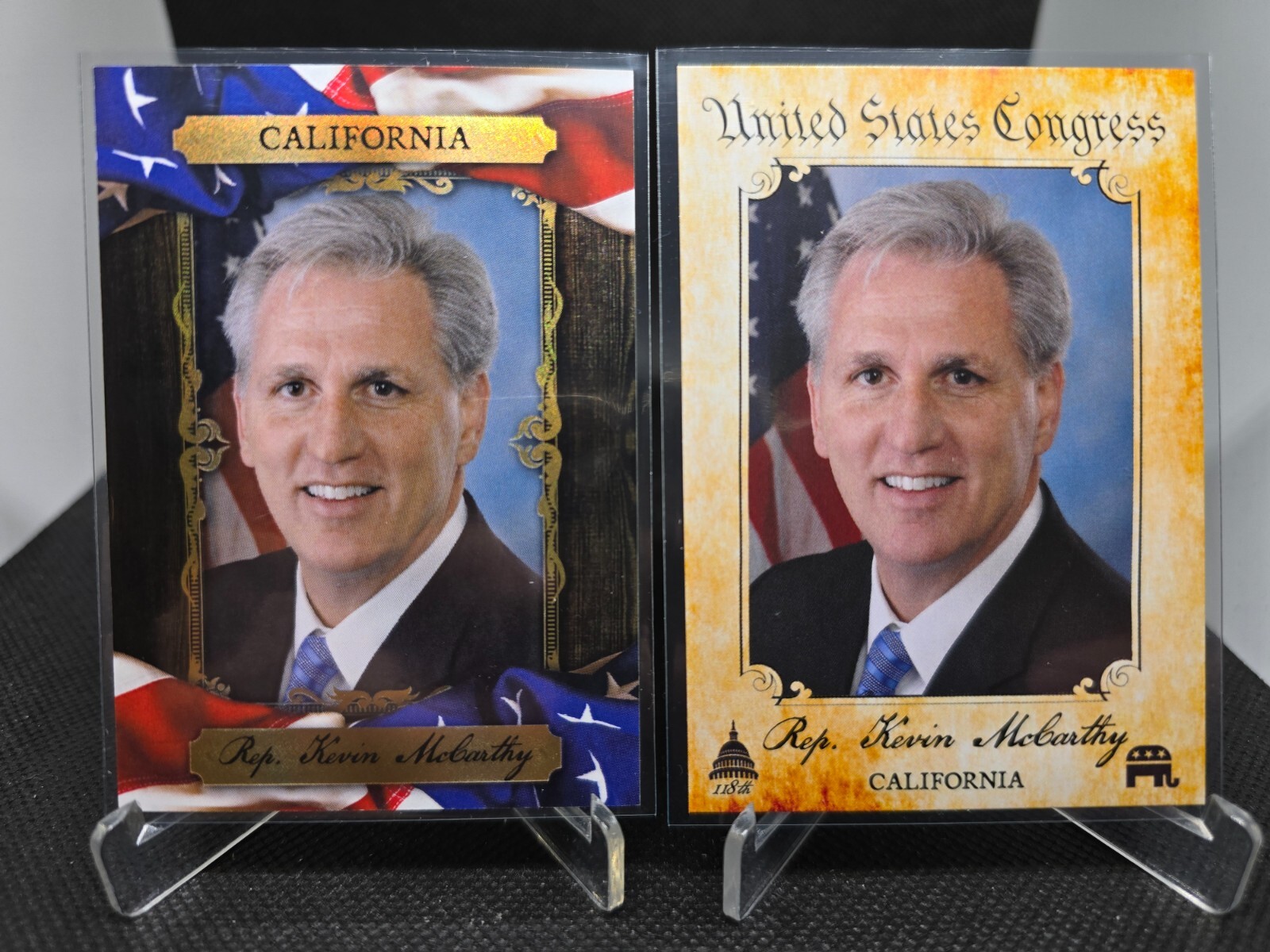 2024 Fascinating Cards Kevin McCarthy California #141 SP Foil Refractor SP+++