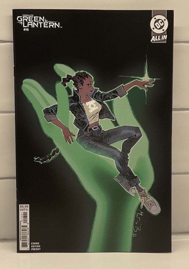 Absolute Green Lantern #16 CVR D Matias Bergara Card Stock VAR 7/1/26 UNREAD