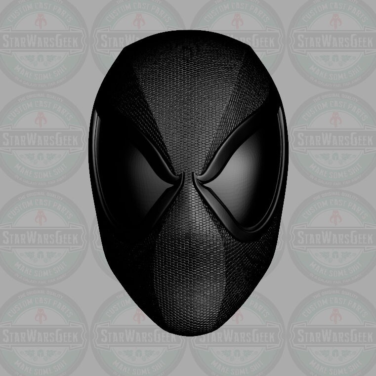 Agent Venom Flash Thompson v4 custom head for 1:6 1:10 1:12 1:18 action figures