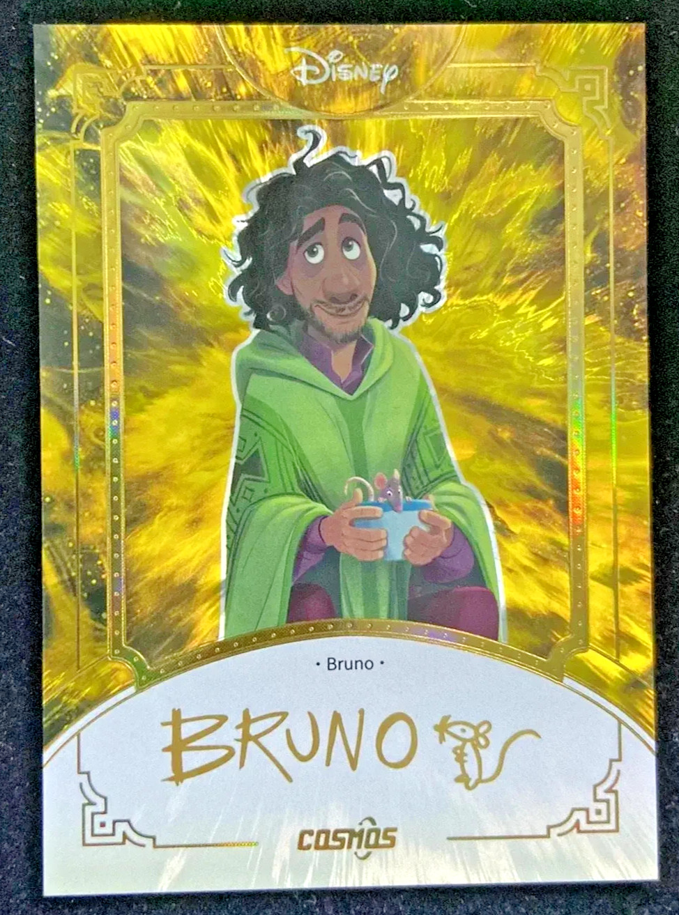 2025 Kakawow Cosmos Disney Encanto Bruno Gold Auto /10 CDT-SG-31