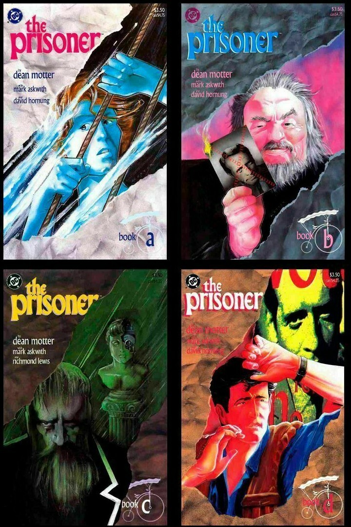 Prisoner Complete Mini-Series Set Dean Motter Mark Askwith TV Series Sequel NM