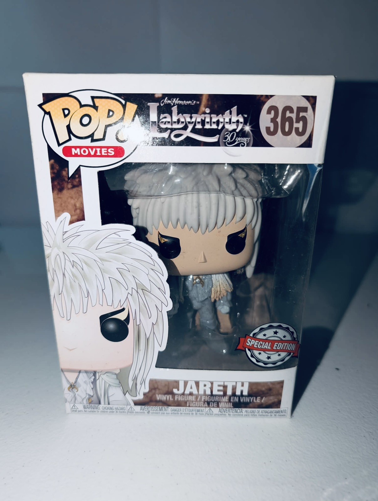 Funko Pop! Jareth Labyrinth #365 Hot Topic Exclusive Vinyl Figure