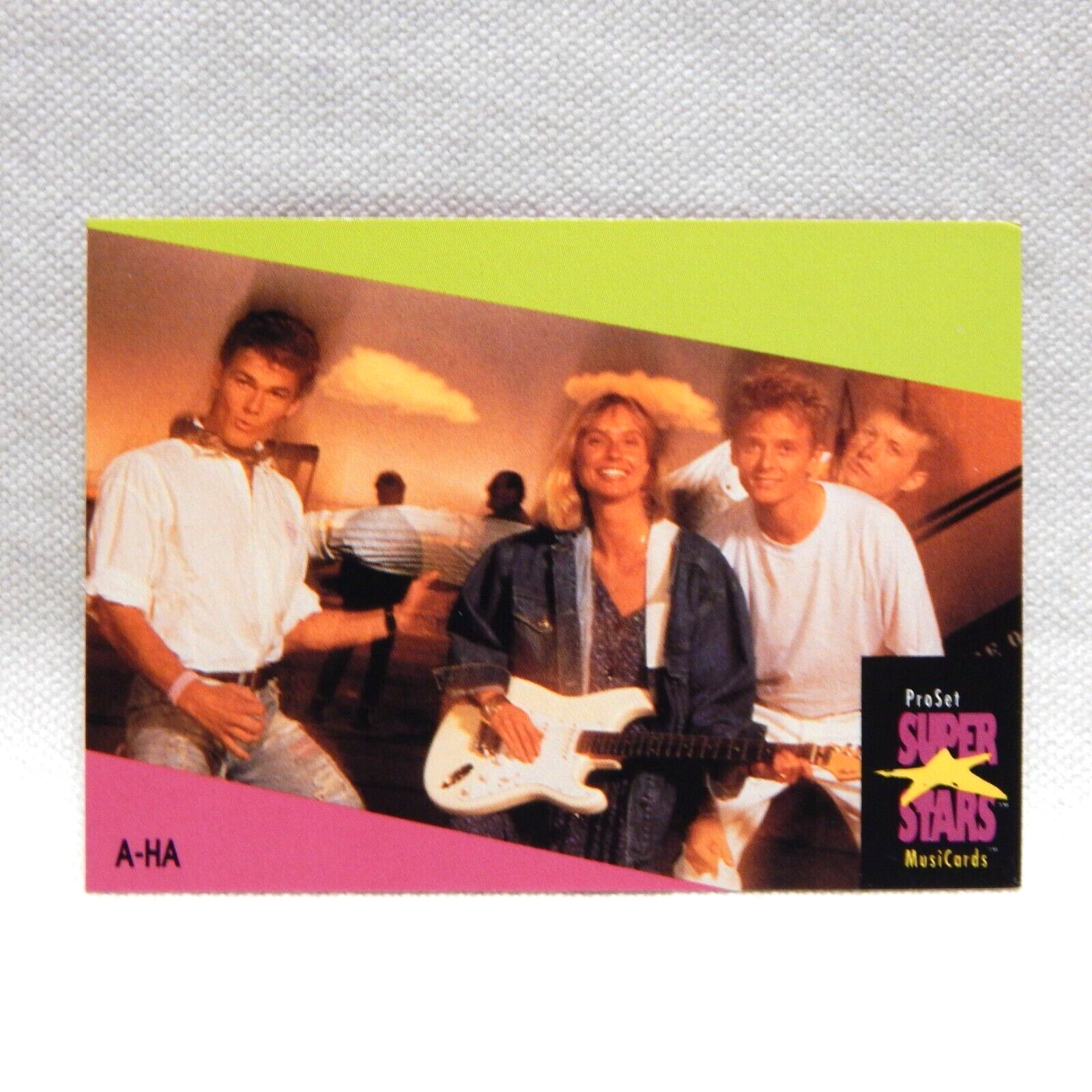 A-HA Pro Set Music Card 1