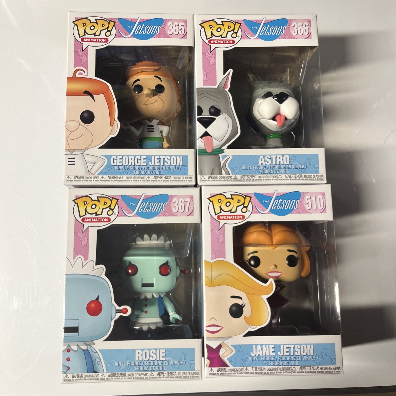 Funko Pop! Jetsons George Astro Rosie Jane lot 365 366 367 510