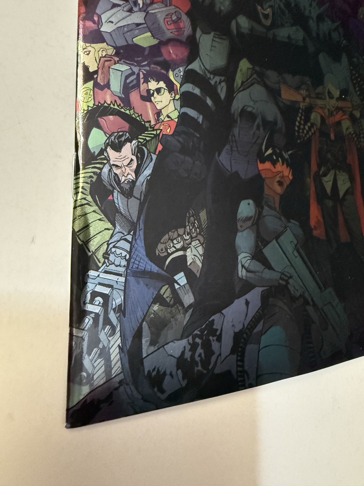 Absolute Batman #22 Dan Mora FOIL virgin variant w/COA Avenida Comic UNSIGNED