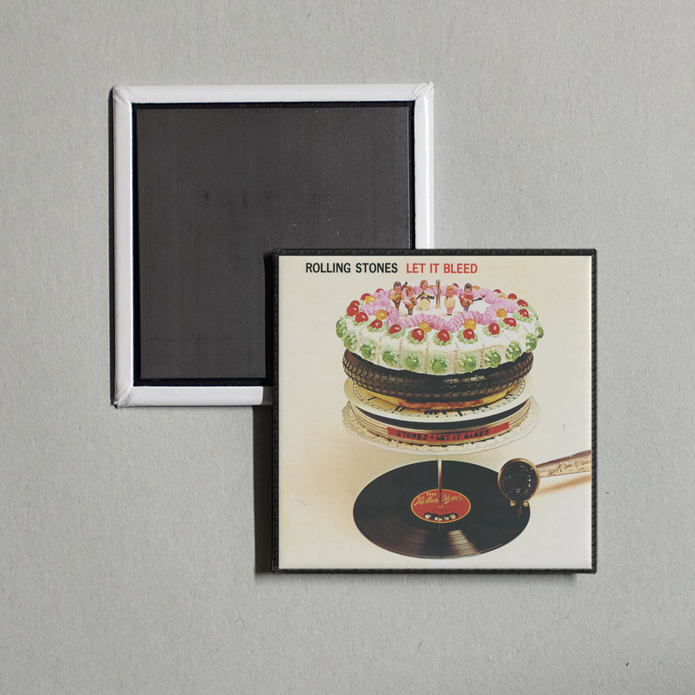 The Rolling Stones – Let It Bleed Album Cover Locker Fridge Magnet