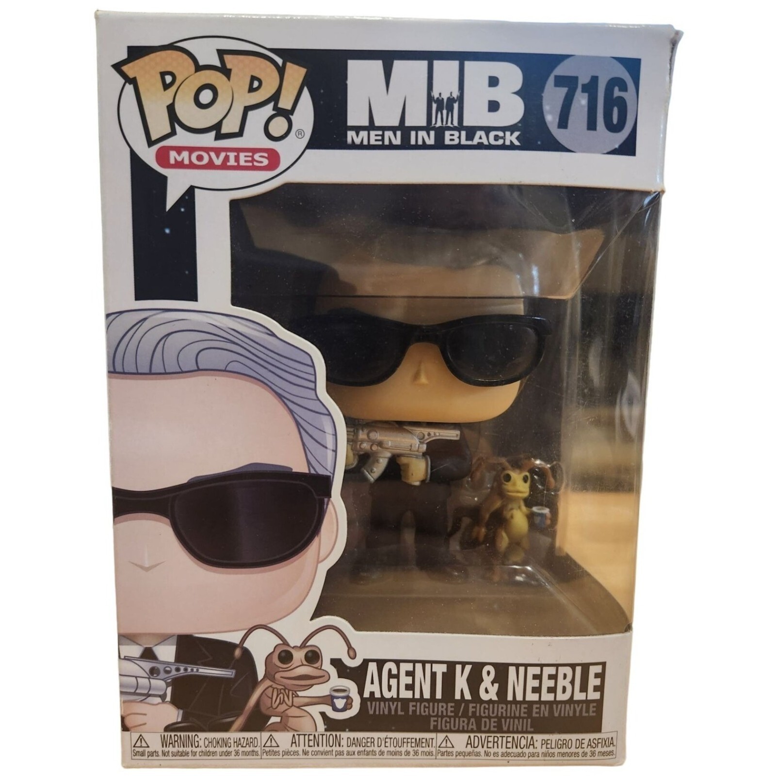 Funko Pop Movies Men in Black Agent K & Neeble #716