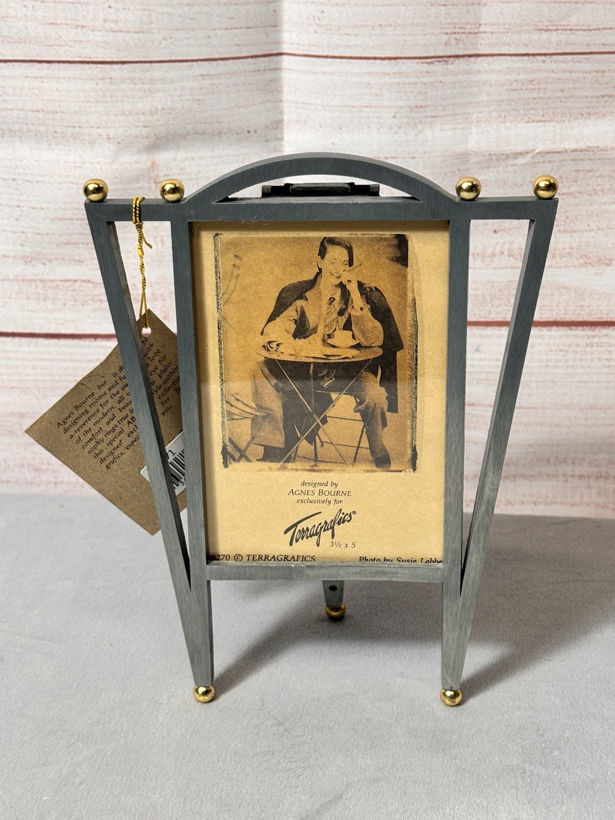 Vintage Terragrafics Art Deco Style Photo Frame 90’s 1993