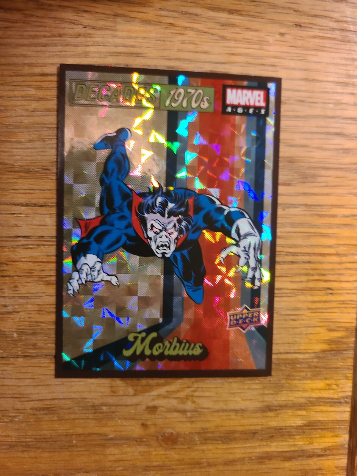 2020 2021 Upper Deck Marvel Ages DECADES 1970s D7-9 MORBIUS SP 1:80