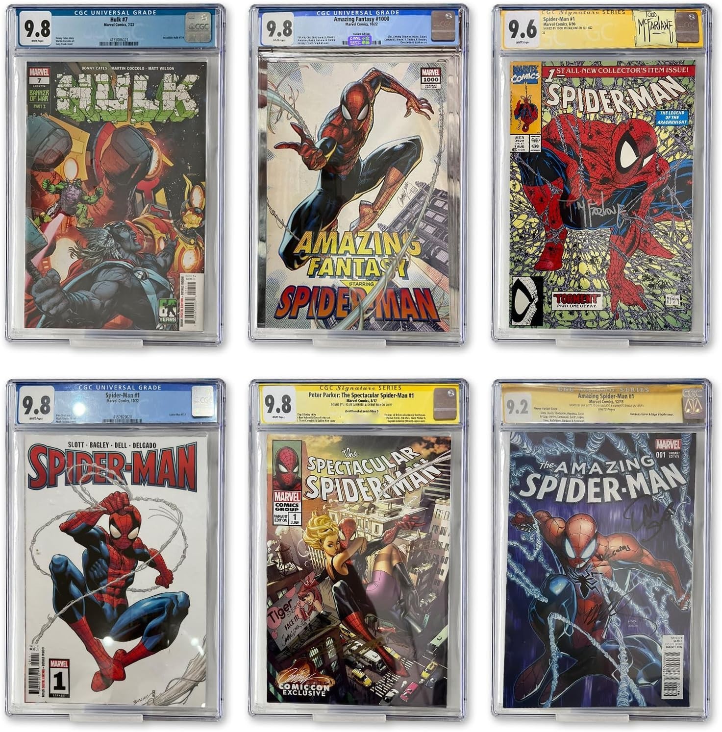 12pcs Clear Floating Comic Book Display Shelves, Comic Book Shelf Stand Wall …