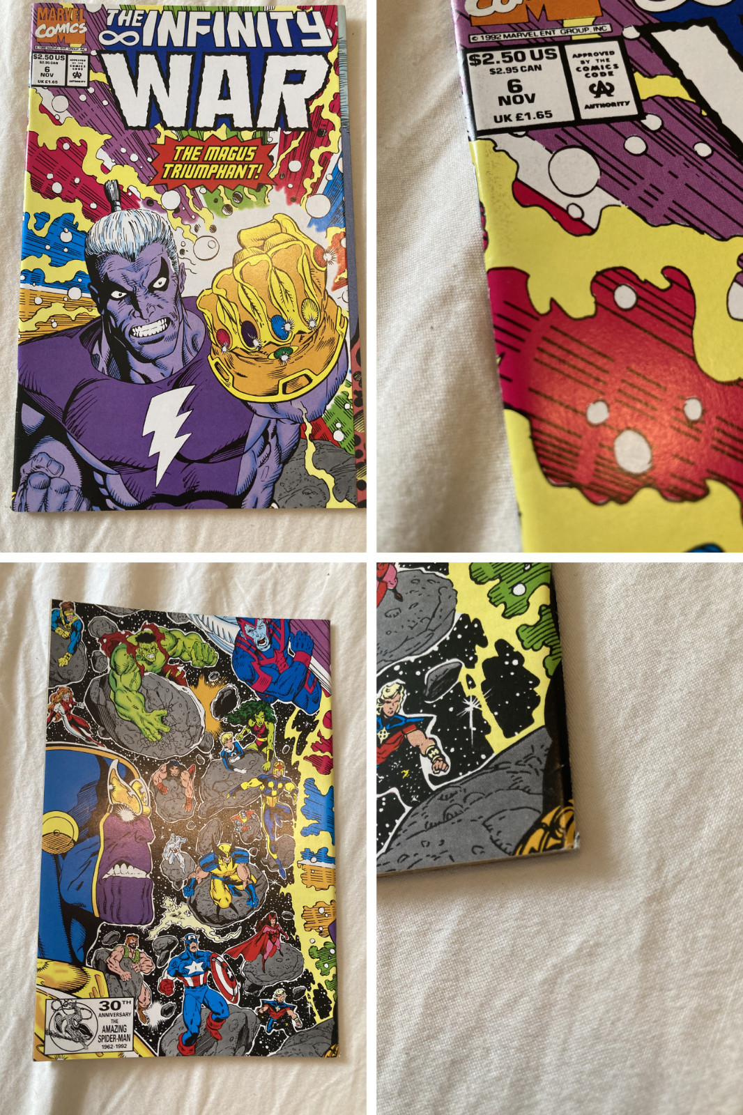 Infinity Gauntlet + War + Crusade #1-6 | FULL INFINITY TRILOGY | Readers