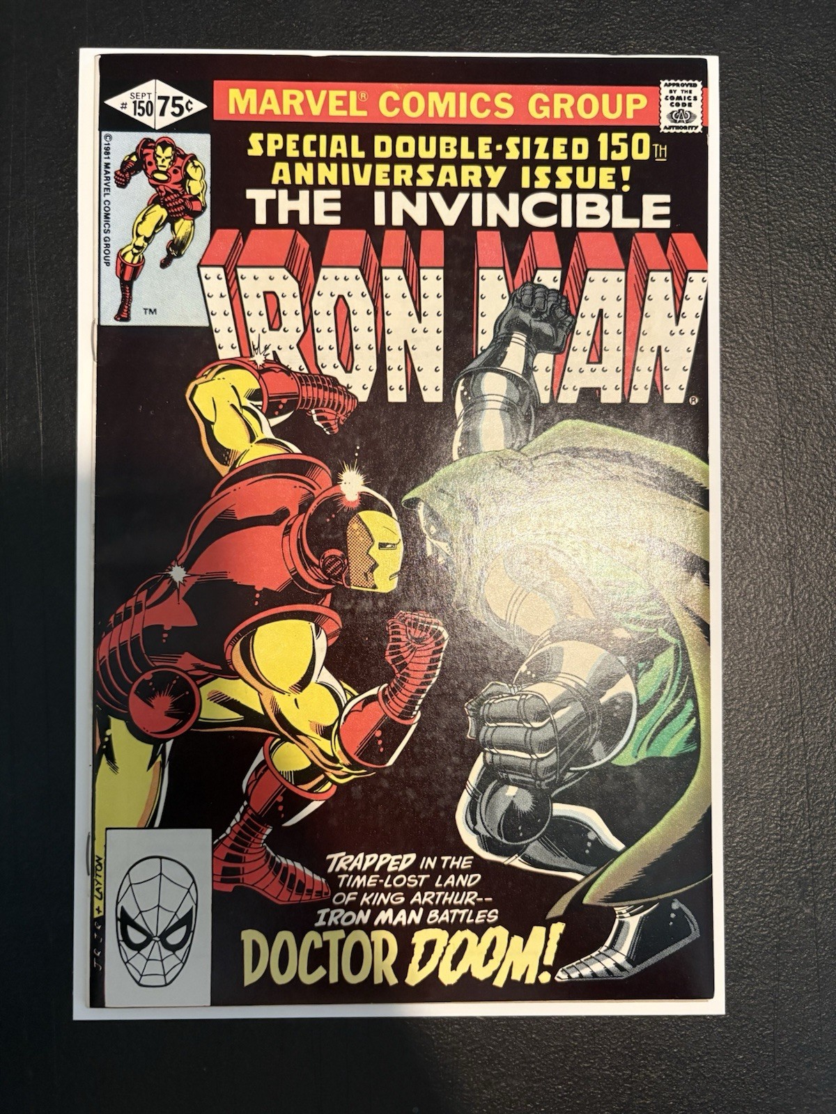 The Invincible Iron Man #150 Vol. 1 Iconic cover 1981 Dr. Doom
