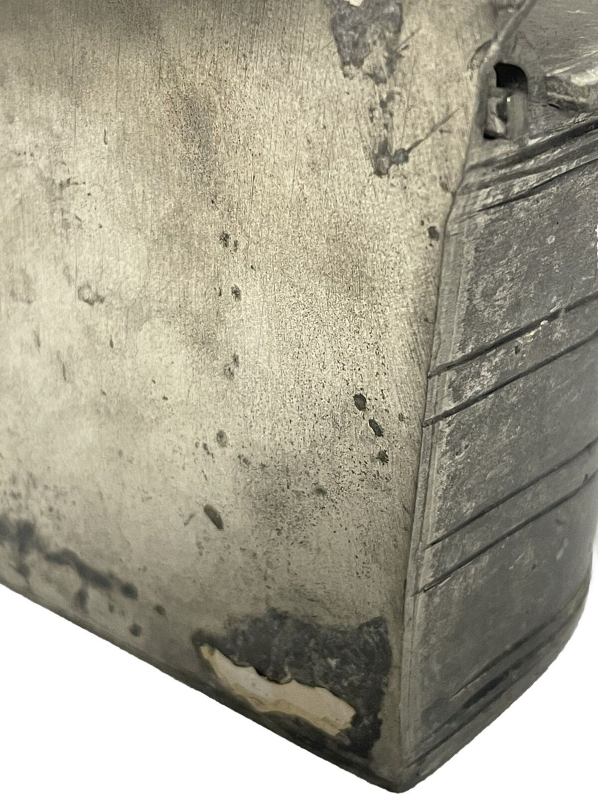 Pewter Wall Mounted Salt Box
