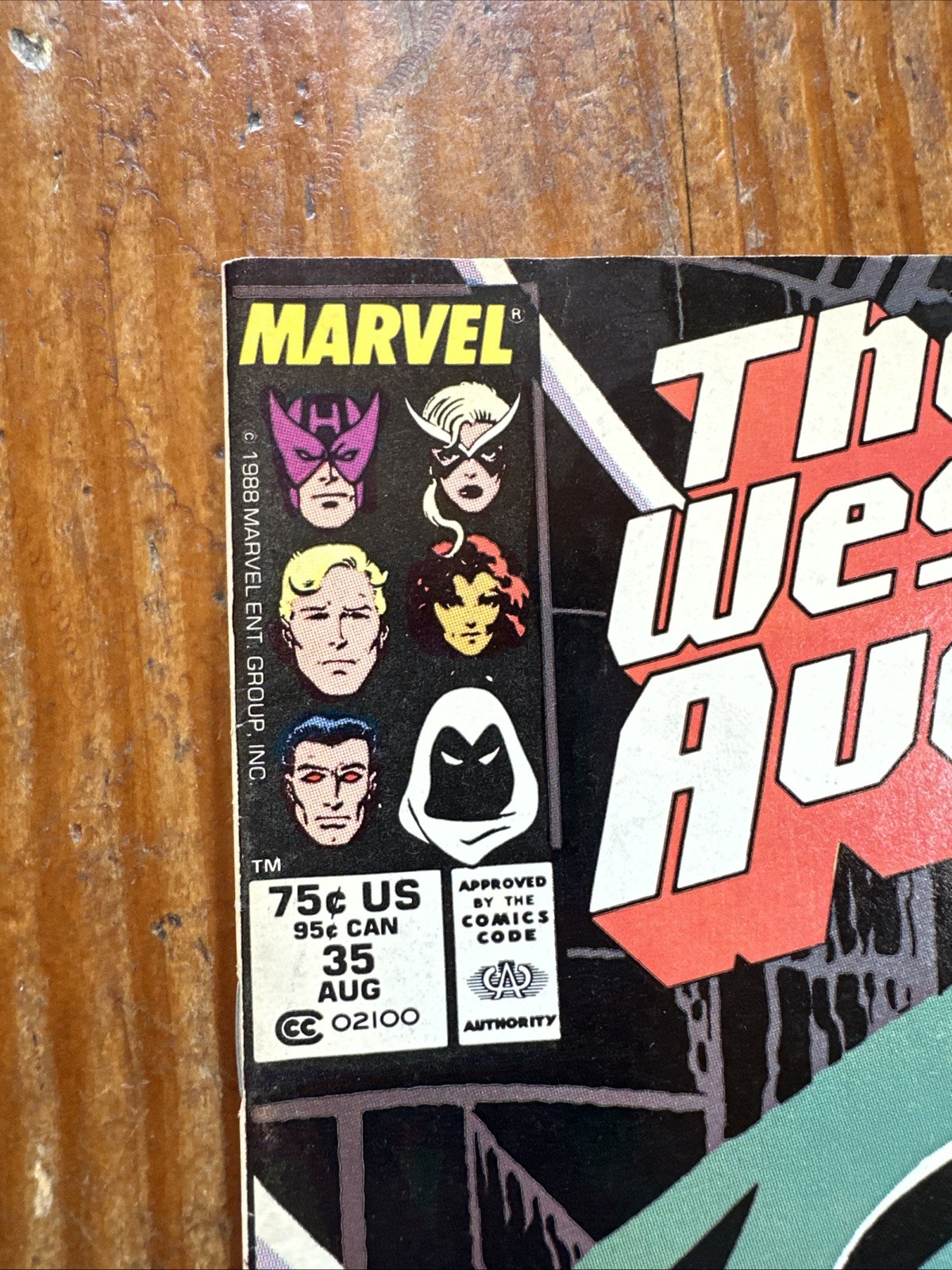 West Coast Avengers #35 1988 Newsstand VG/FN Milgrom Dr. Doom Cover