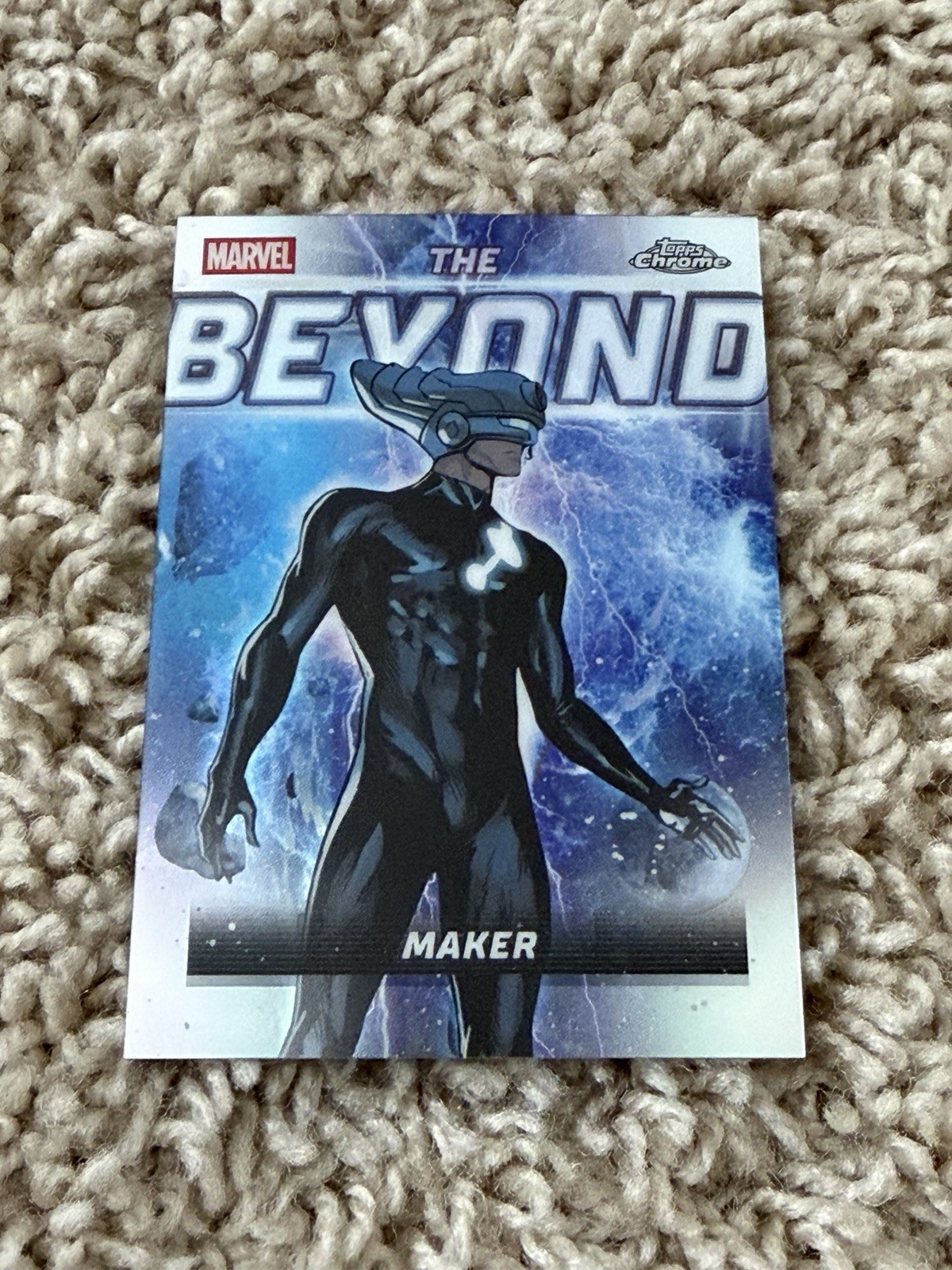 2026 Topps Chrome Marvel Maker TB-13 The Beyond Refractor Insert