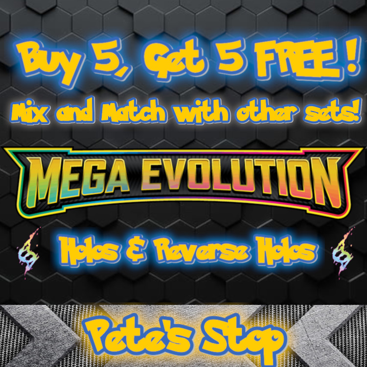 Pokemon Cards – Mega Evolution: Base Set – Holos & Reverse Holos – TCG