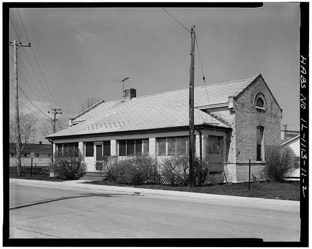 Fort Sheridan,Quartermaster Stable Guardhouse,Lyster Road,Lake Forest,IL,HABS,1
