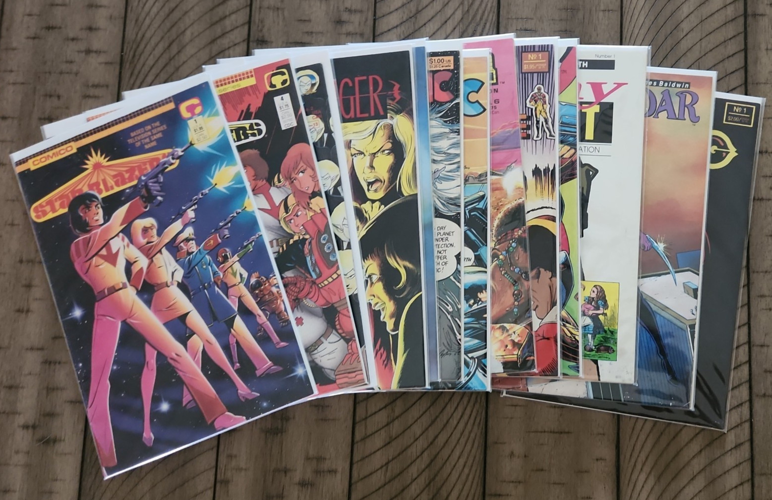 Random Lot of 15 Indie Comics 1980s-1990s Image Eclipse, Malibu & More Comic Lot
