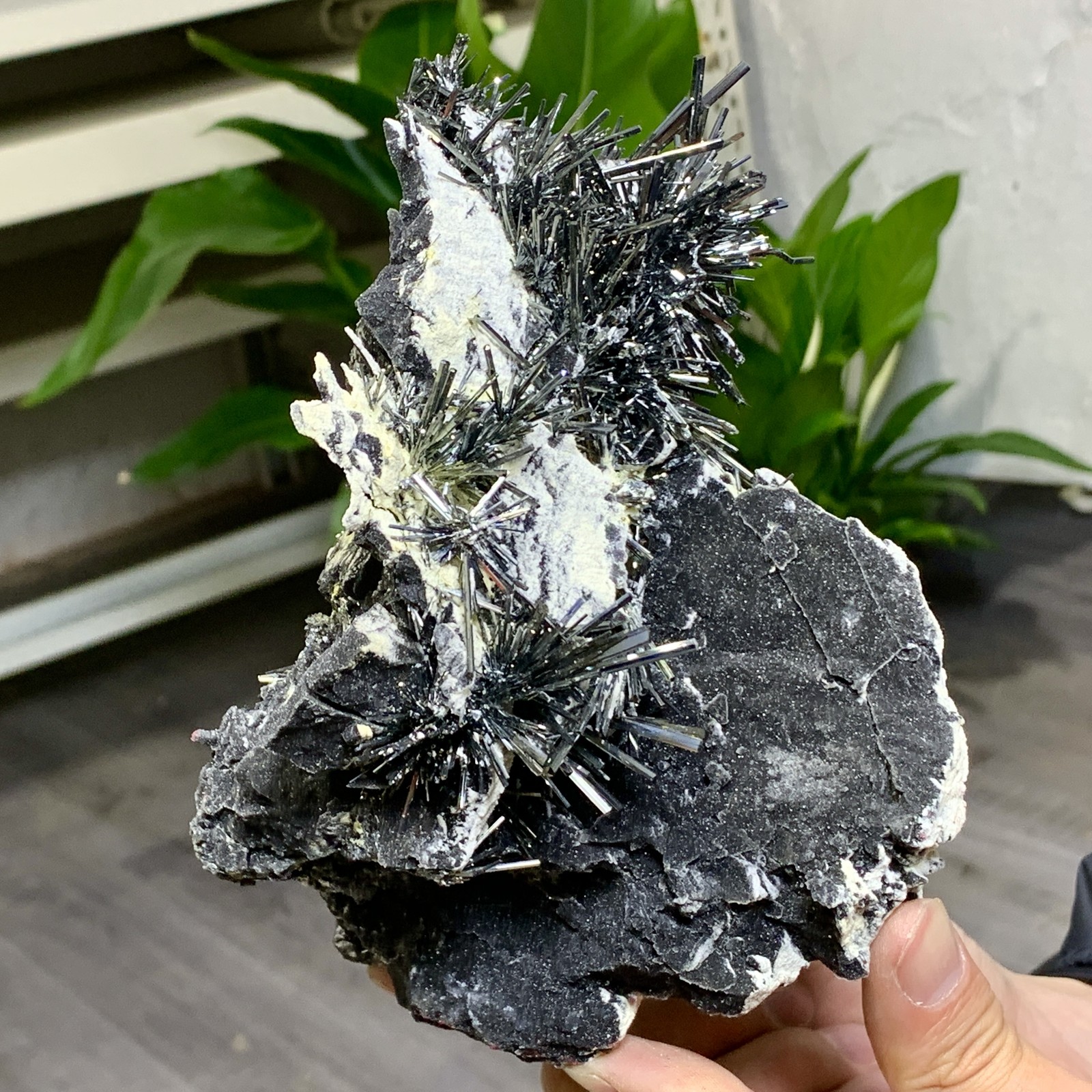 2.72LB Natural Stibnite from Wuling antimony mine, Qingjiang, Jiangxi, China