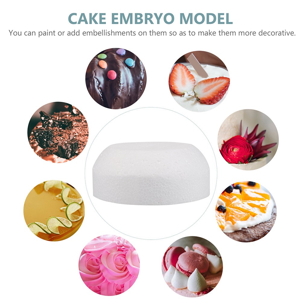 1Pcs Reusable Foam Cake Shape Mold for Creative DIY Cake Decorating