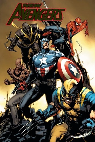 New Avengers Omnibus Vol. 2 Billy Tan Cover by Brian Michael Bendis (hardcover)