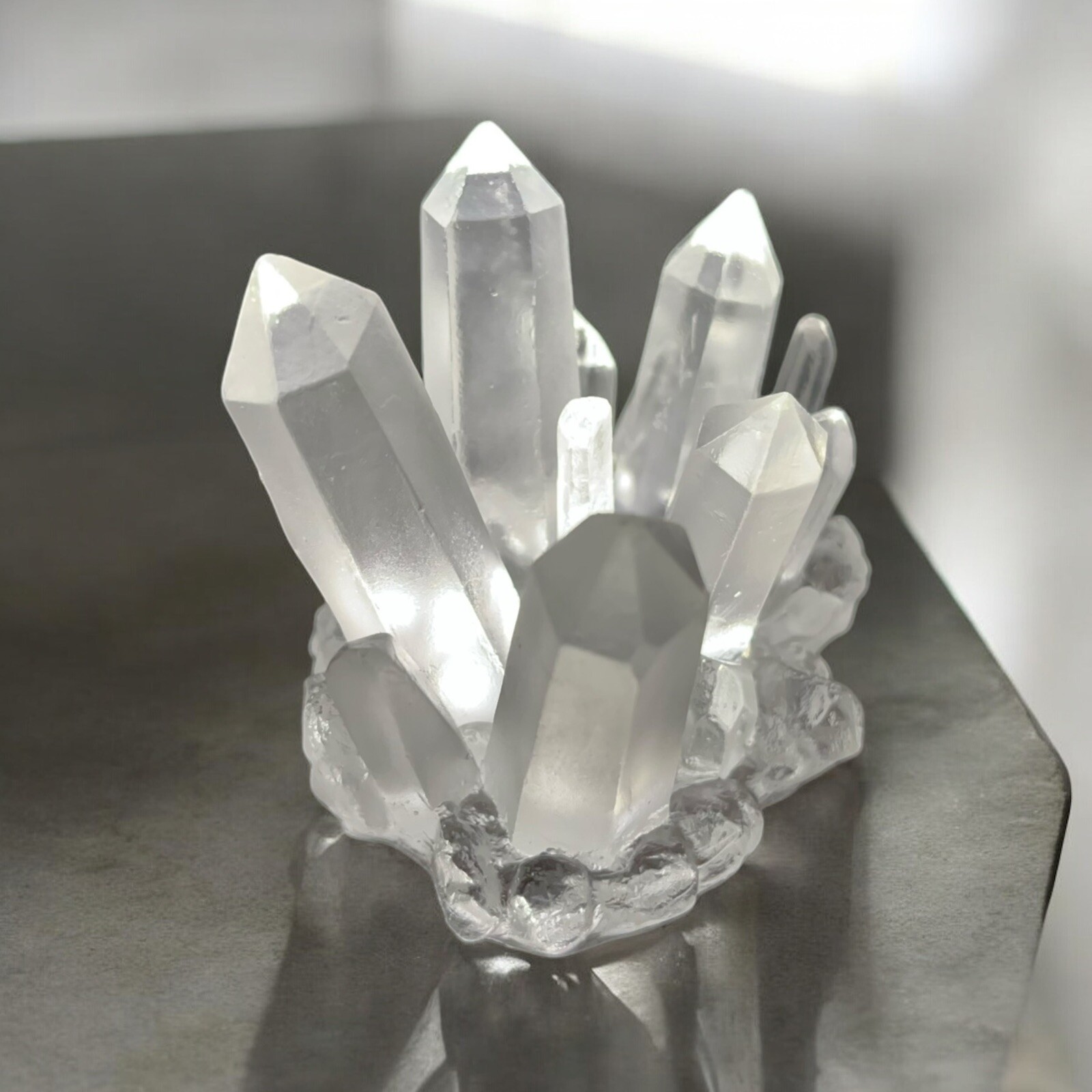 Kryptonite Crystal Resin Figurine
