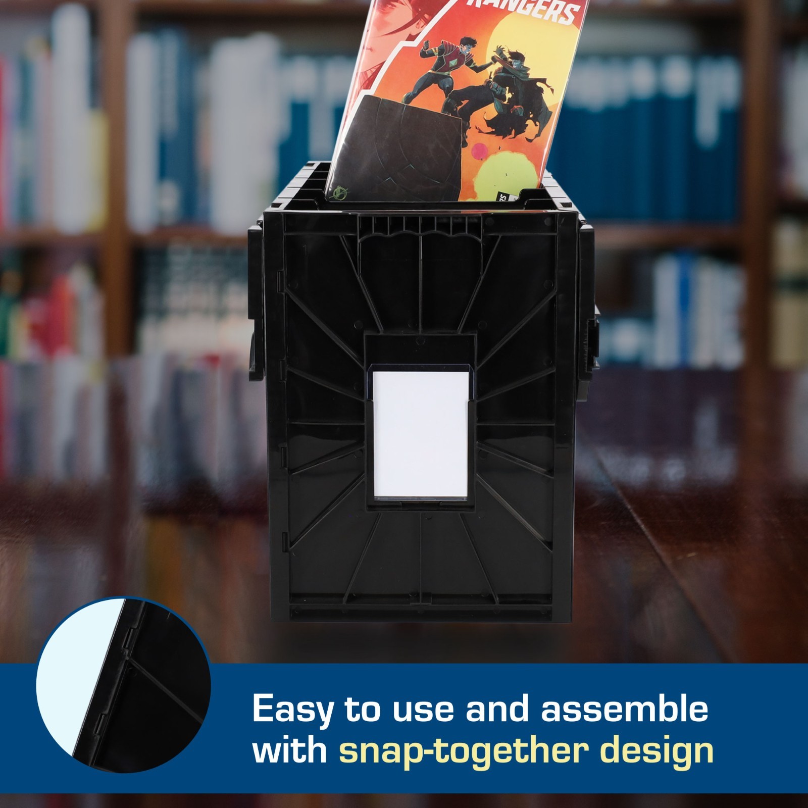 BCW Short Comic Book BIN: 5-ct. Case – Multiple Color Options