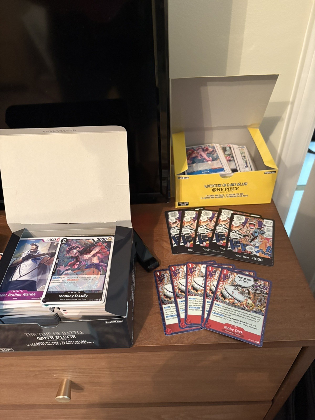 2000+ One Piece TCG OP-16 and Op-15 Common-Rare Foil-Don-Event Bulk Card Set
