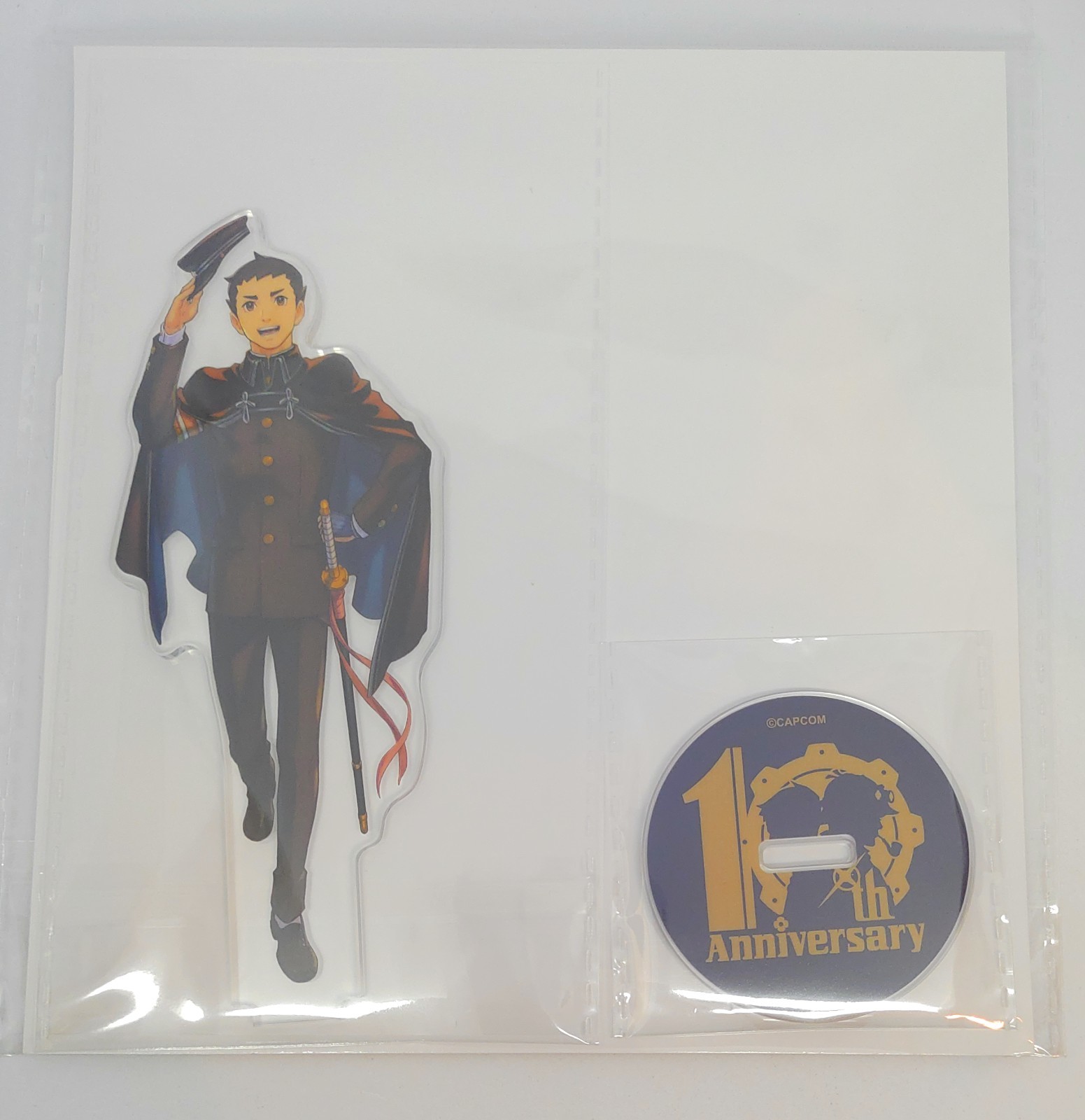 The Great Ace Attorney Ryunosuke Naruhodo Acrylic Stand 10th Anniversary Capcom