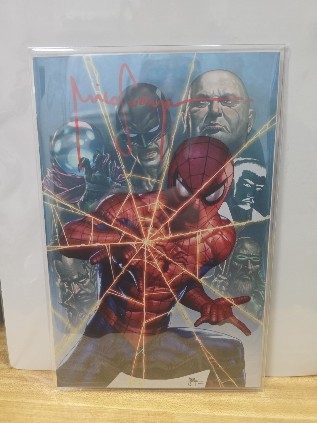 ULTIMATE SPIDER-MAN #17 SIGNED MICO SUAYAN VIRGIN FANEXPO DALLAS. NM. FREE SH