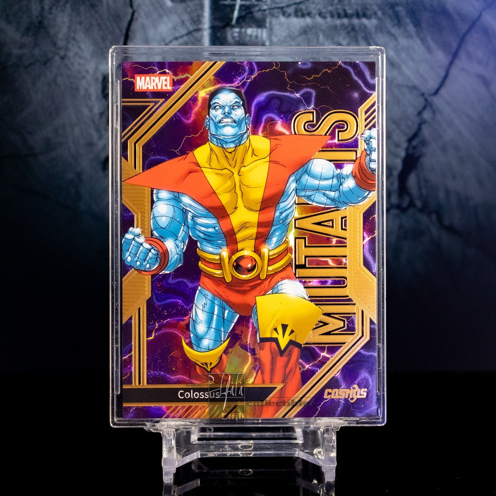Colossus 2025 Cosmos Marvel Mutants Variant CM-MU-11 Kakawow Gold Foil