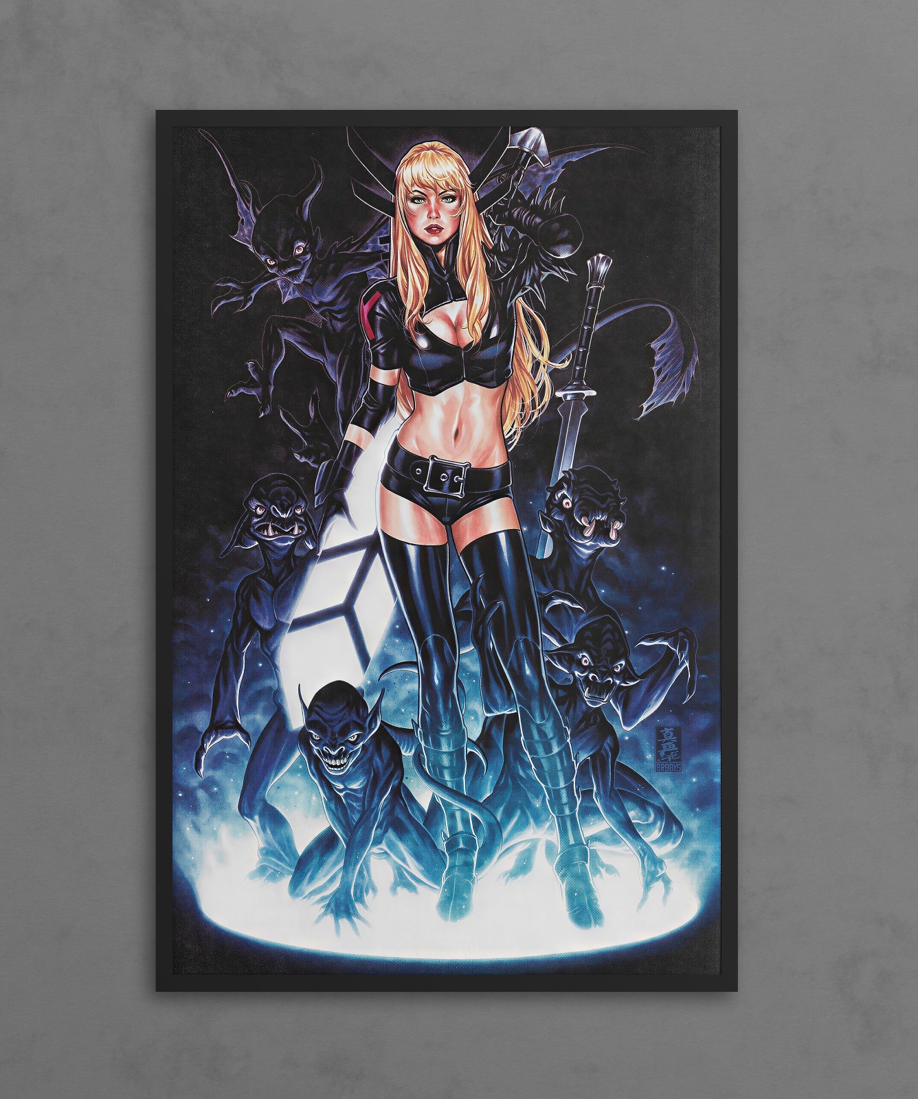 Magik Demon Slayer Gothic Horror Giclee Print Poster 11″x17″ – Marvel Wall Art