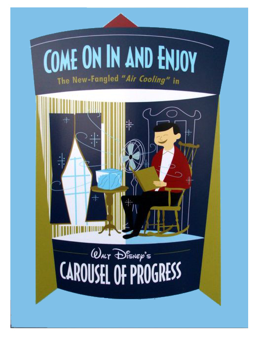 DISNEY “CAROUSEL OF PROGRESS” HISTORICAL ATTRACTION DVD