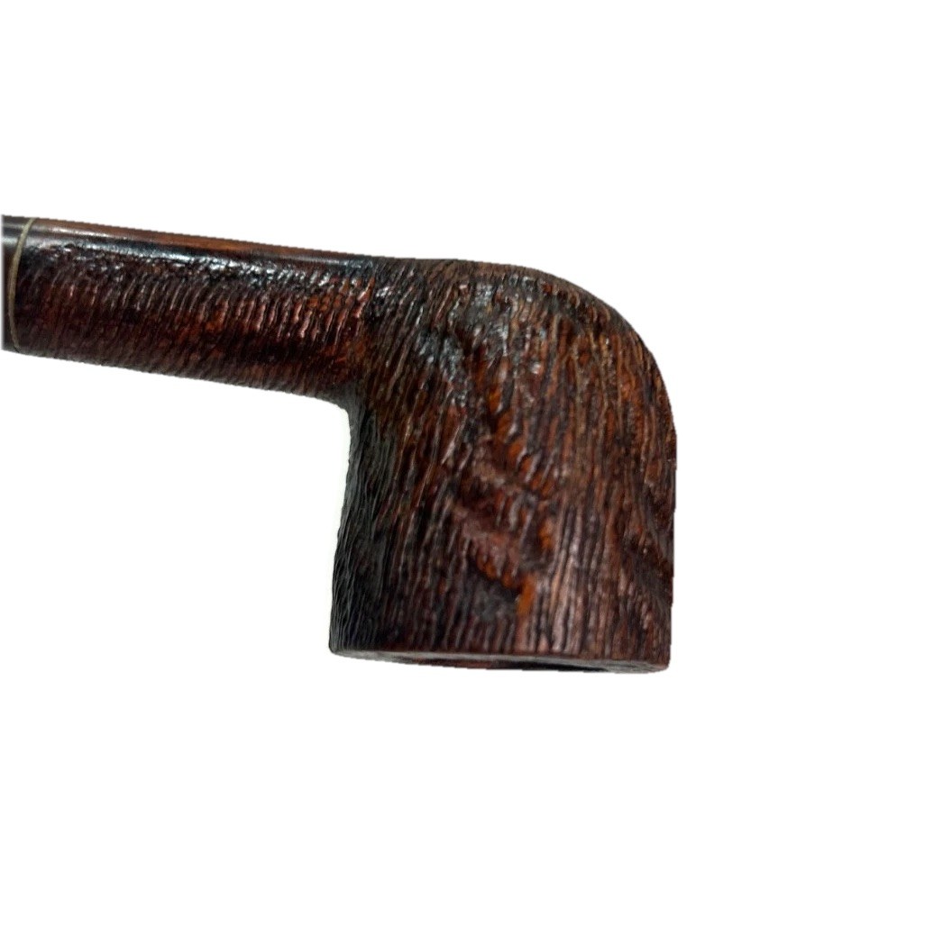VTG Dr. Grabow Westbrook Wire Rusticated Briar Orange Spade Smoking Tobacco Pipe