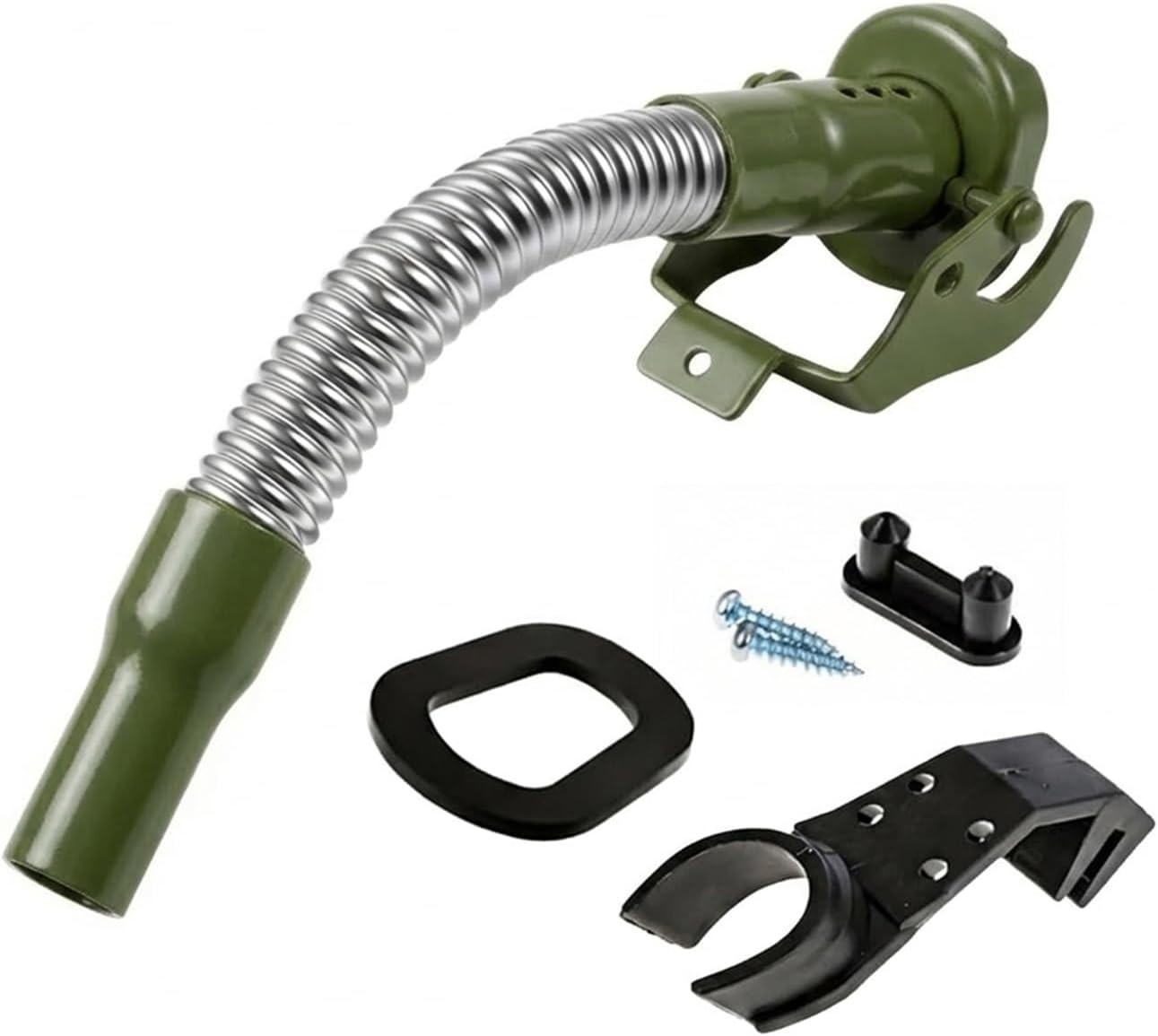 Flexible Long Nose Spout for Metal Fuel Cans – 1:64 Scale Diecast Metal Spout