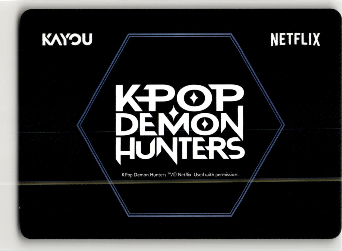 Kayou KPop Demon Hunters Lenticular HR KPDH01-HR-022