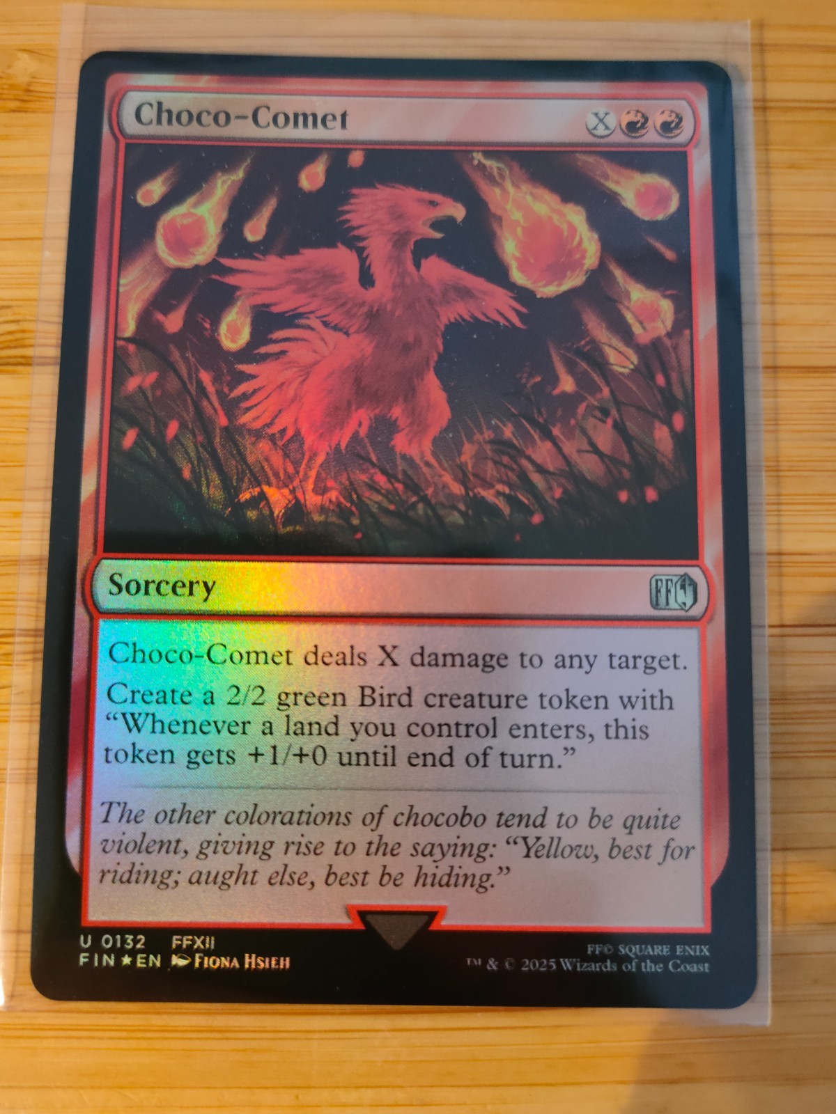 MTG Choco-Comet (FOIL) 0132 Final Fantasy M/NM Free UK P&P