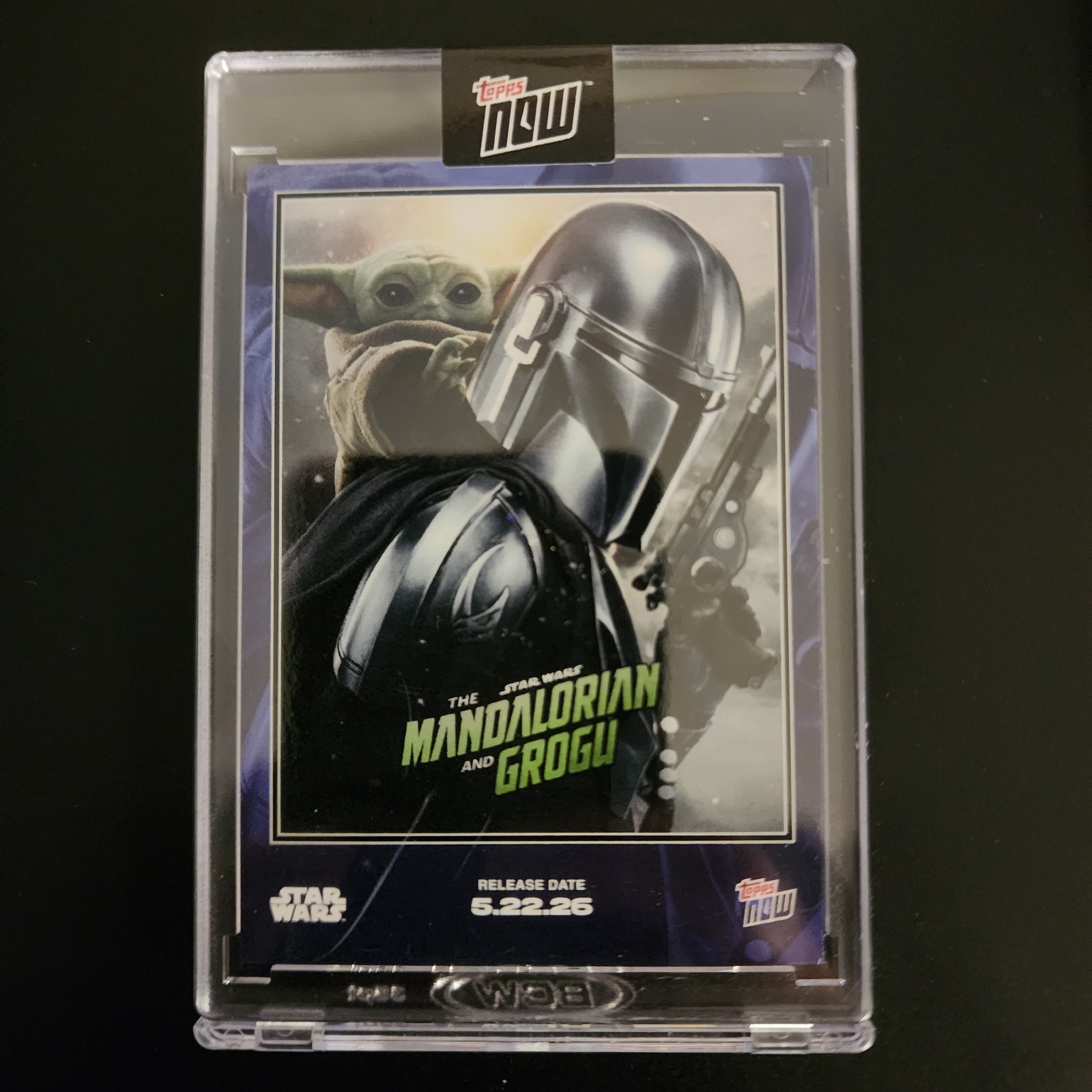 Topps NOW Star Wars The Mandalorian & Grogu – Encased Card Sealed – Base Card