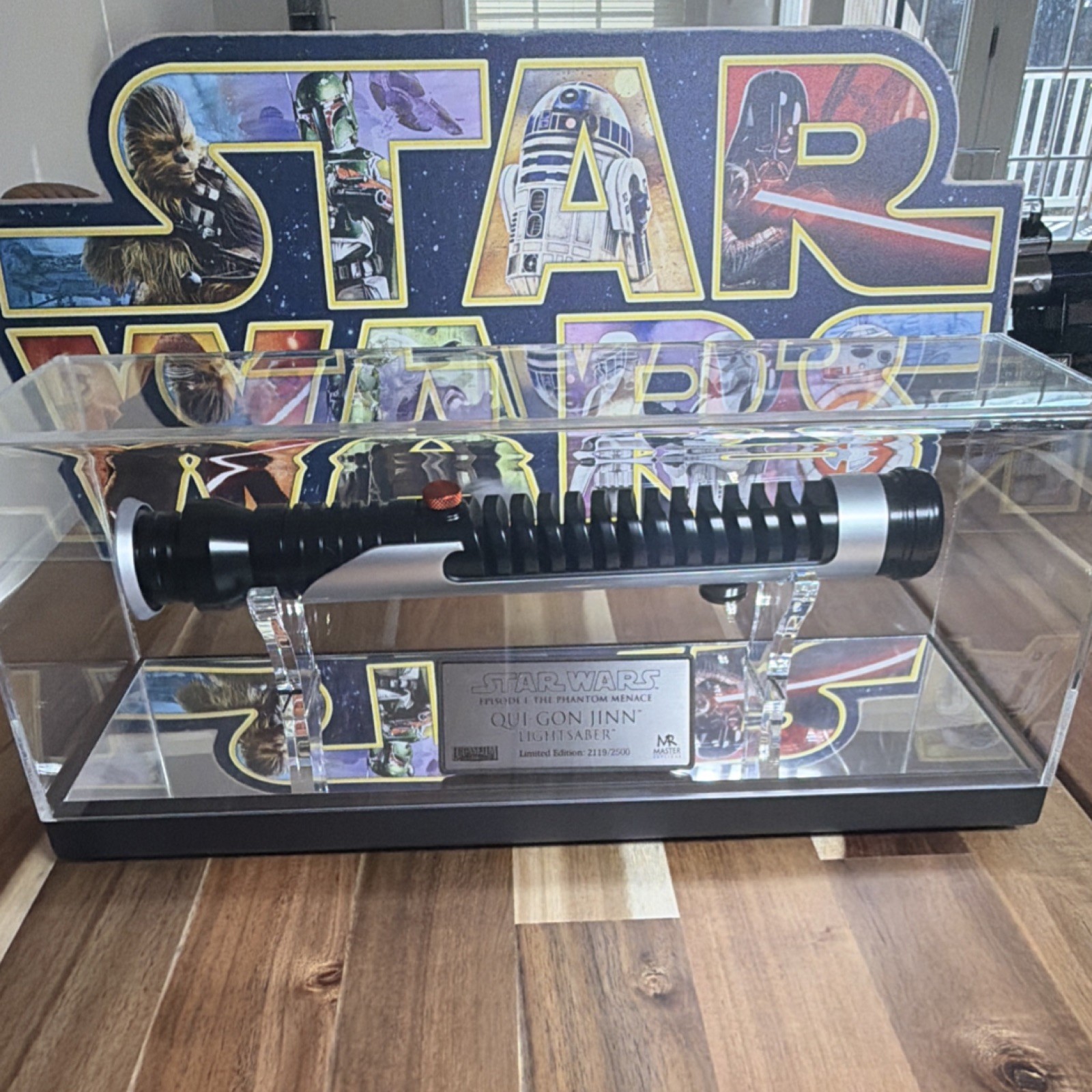 Master Replicas Qui-Gon Jinn Master Replicas SW-101 1:1 LE #2119/2500
