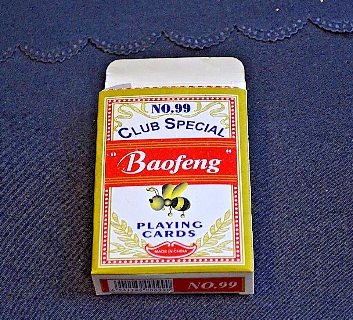 NEW Baofeng NO.99 Premium Club Special Casino Plastic Playing Cards