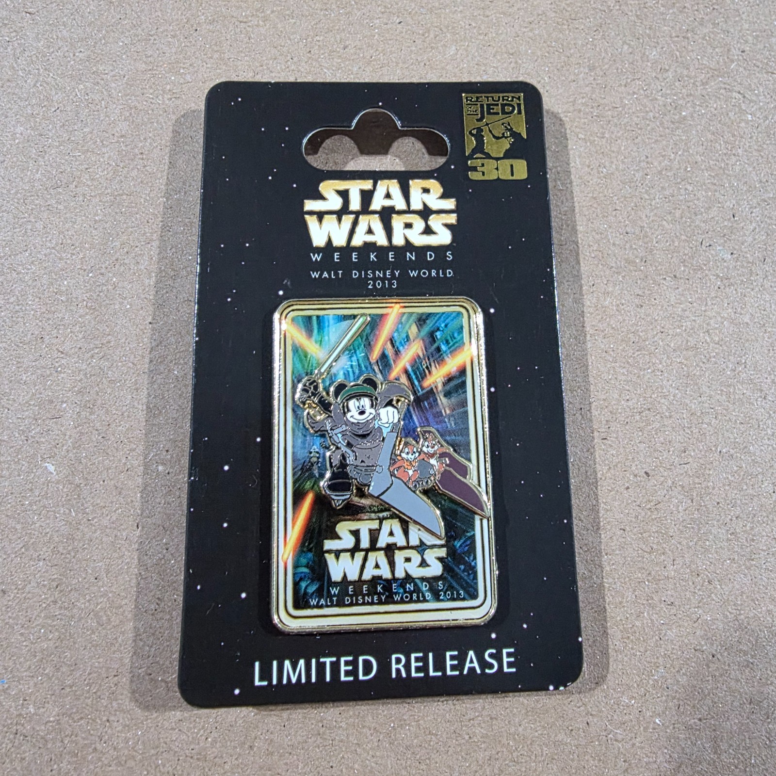 Disney Parks Star Wars Weekends 2013 Limited Release Single Trading Pin
